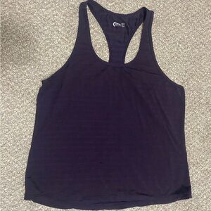 Zyia Active Women’s XL Purple Mesh Effortless Racerback Workout Tank Top EUC